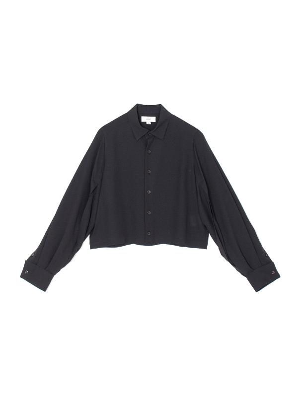 TA/P CROPPED SHIRT-TA/Pクロップドシャツ-HYKE（ハイク）通販