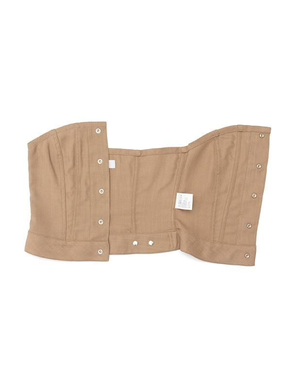 OXFORD STRAPLESS TOP-オックスフォードストラップレストップ