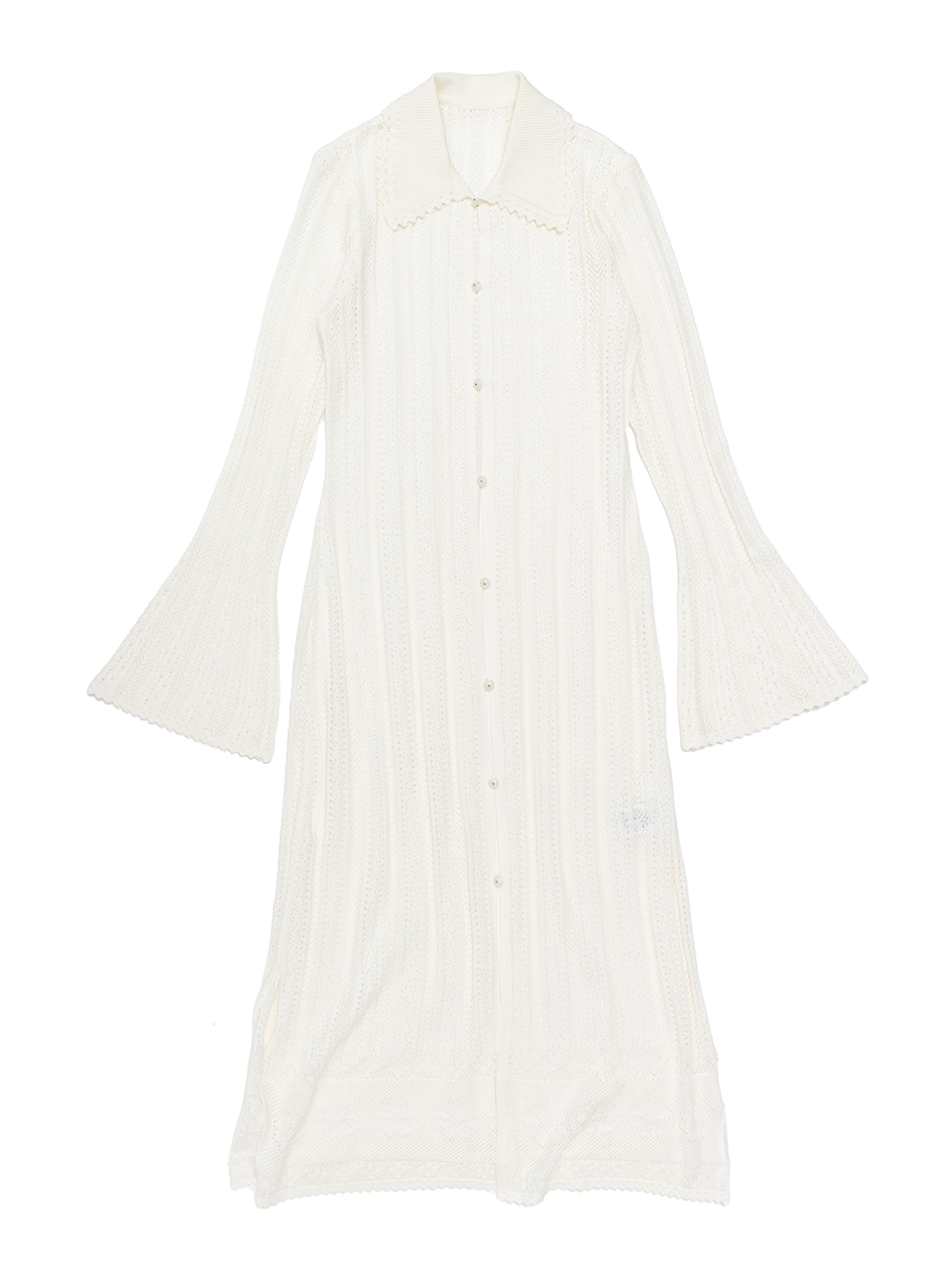 伊勢丹新宿店別注カラー Lace Stripe Knitted