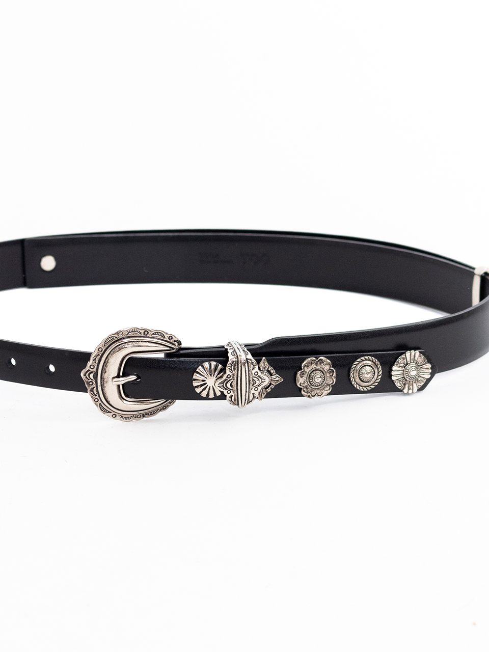 Motif leather belt-モチーフレザーベルト-TOGA TOO