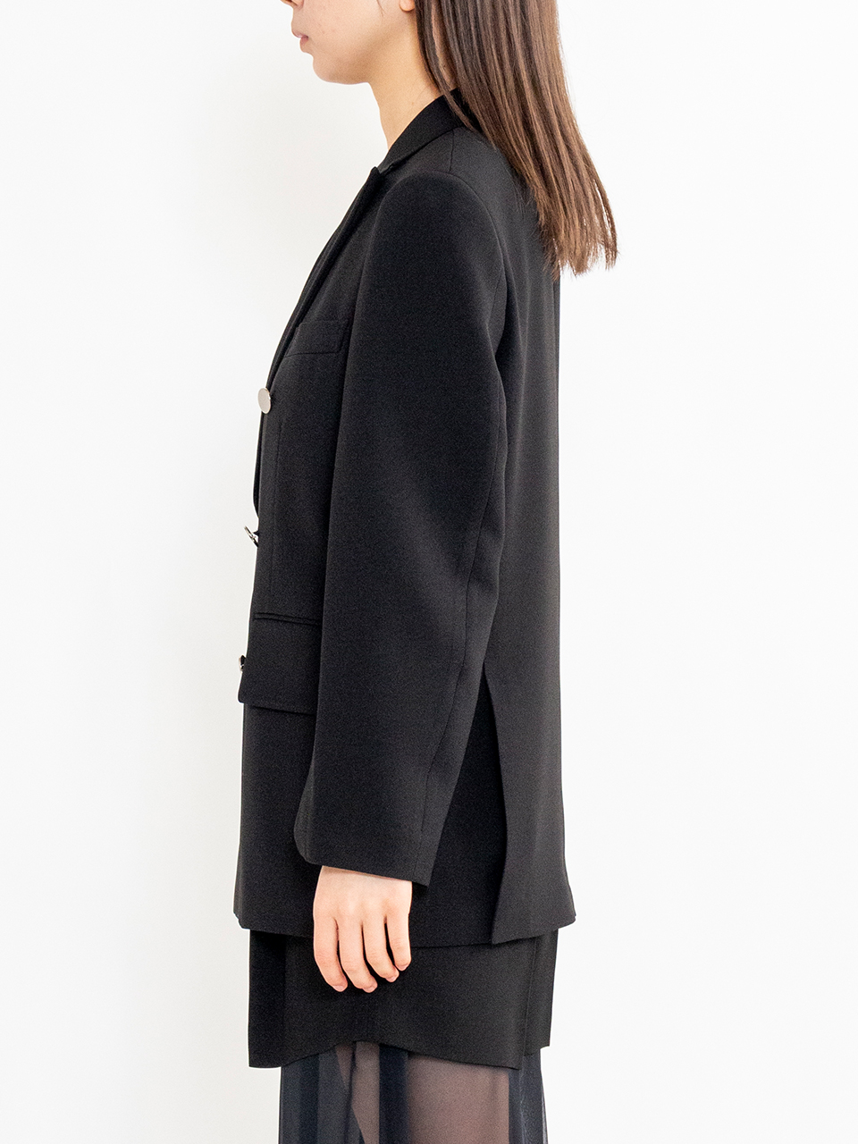 OXFORD DOUBLE-BREASTED BLAZER-オックスフォードダブルブレス