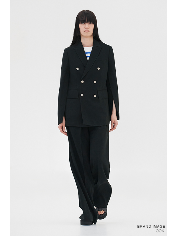 HYKE(ハイク)】 OXFORD DOUBLE-BREASTED BLAZER｜PARIGOT ONLINE