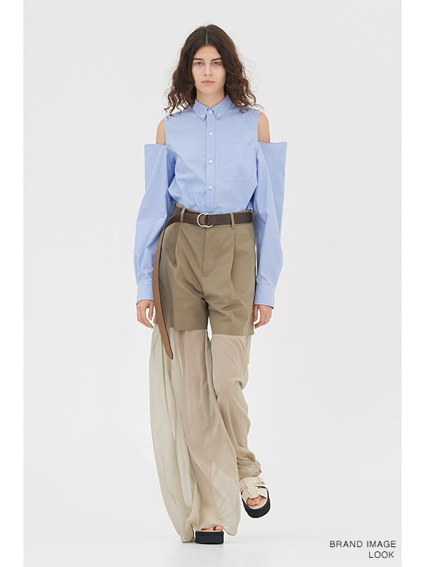 LAYERED PANTS-レイヤードパンツ-HYKE（ハイク）通販| st company