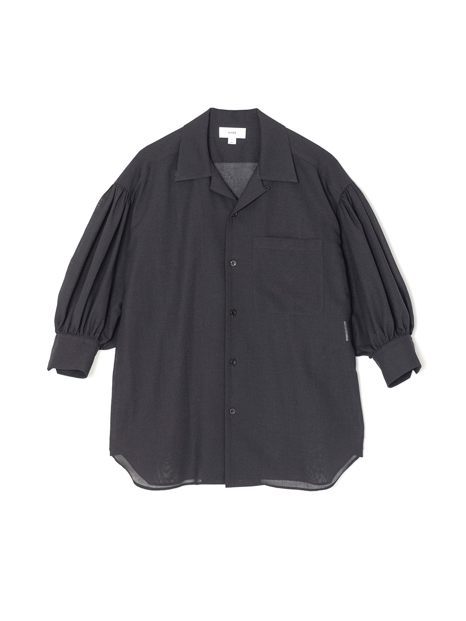 T/W VOILE BALLOON SLEEVE BLOUSE-ボイルバルーンスリーブ