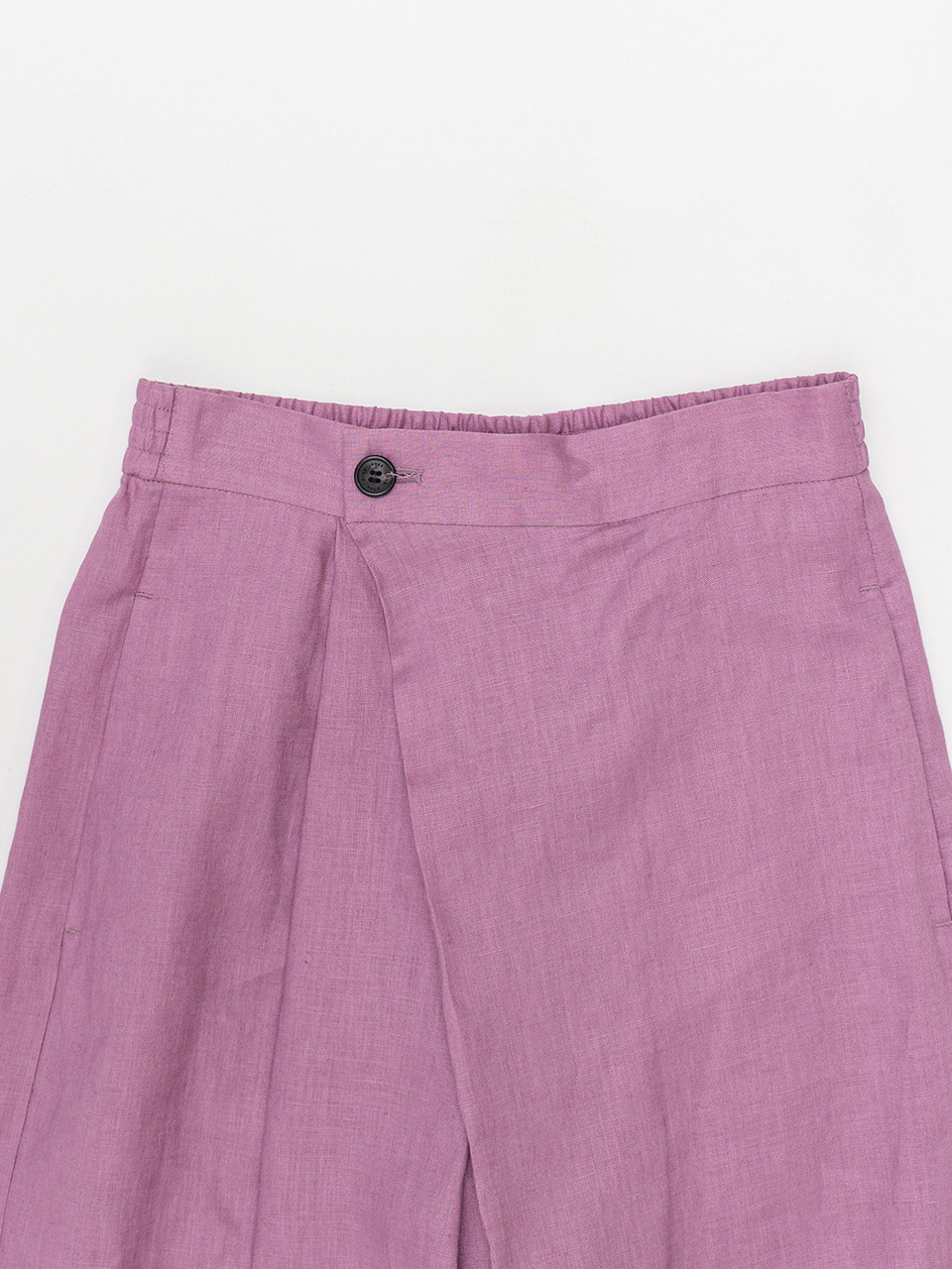 LINEN WIDE LEG PANTS-リネンワイドレッグパンツ-HYKE（ハイク