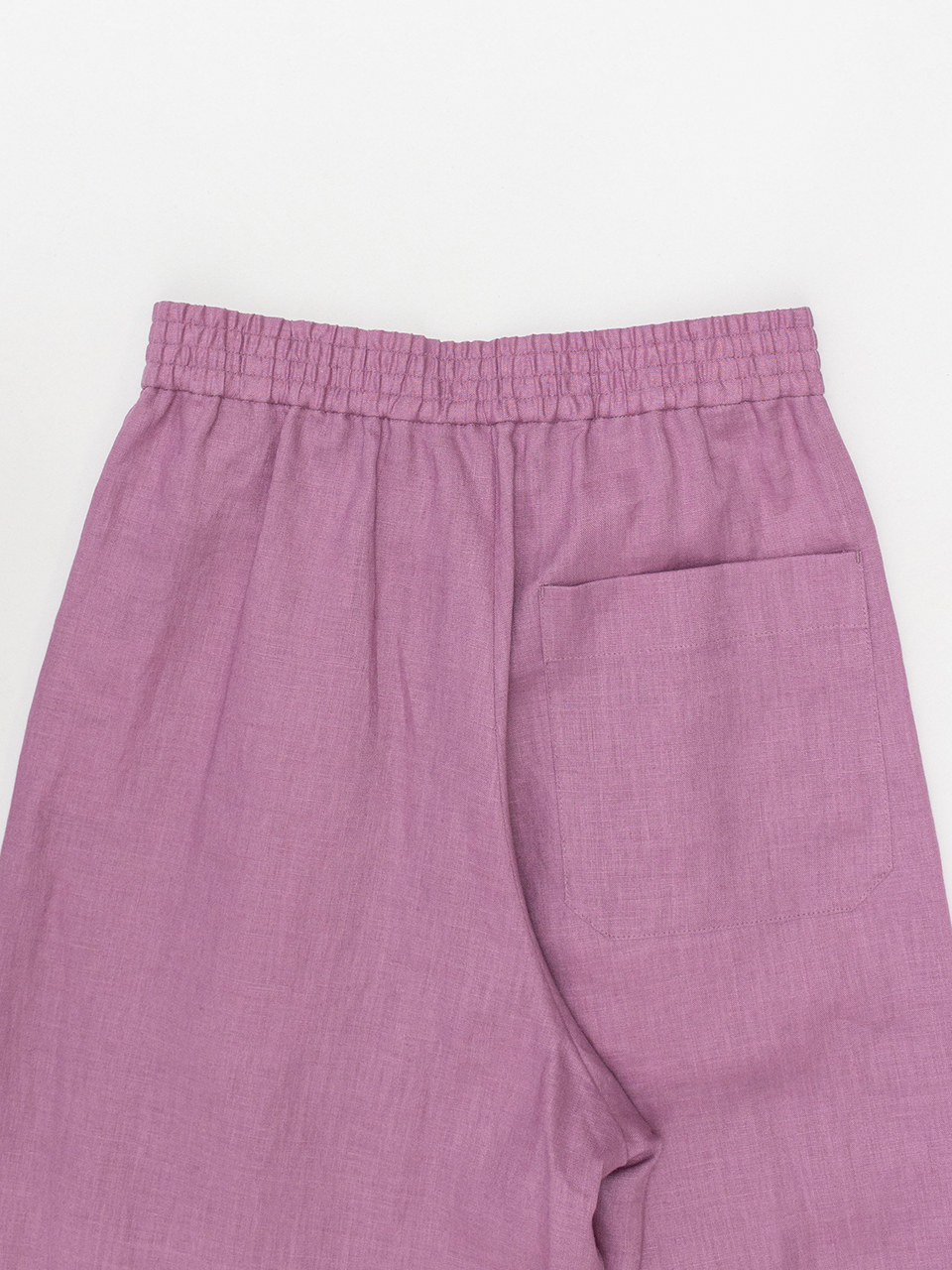 LINEN WIDE LEG PANTS-リネンワイドレッグパンツ-HYKE（ハイク