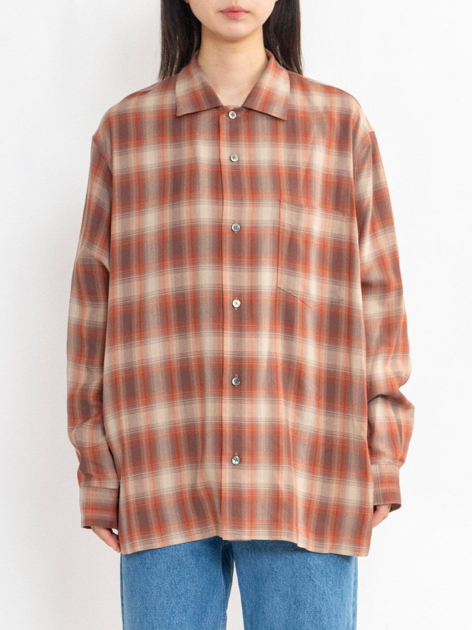 Ernie Palo erniepalo アーニーパロ シャツ チェック Ernie Palo(アーニーパロ)Rayon Check S/S Shirt (EP09SH06