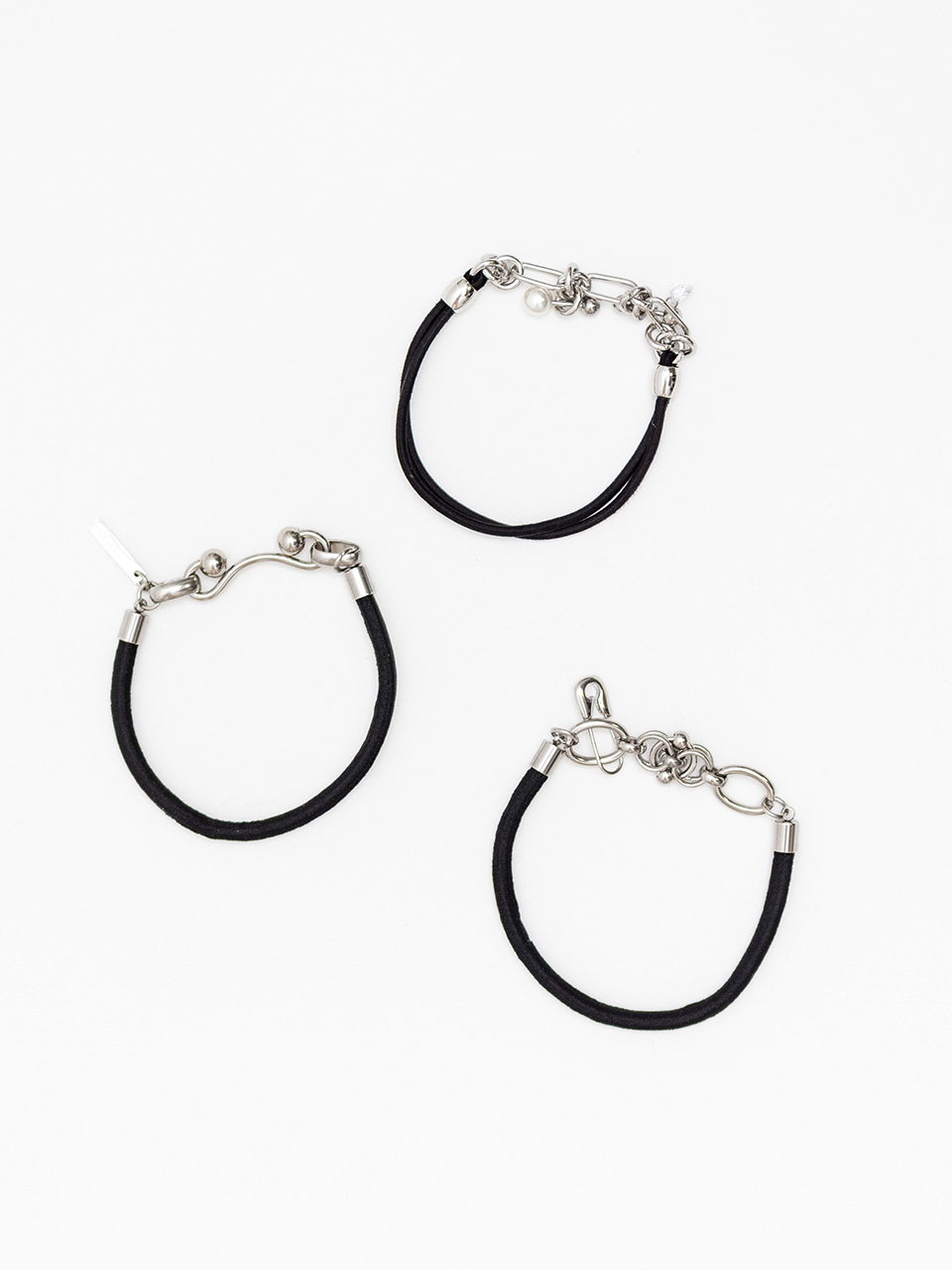 heyep ヘイップ　Chain ヘアゴム 3Pセット Charms Hair Ties - 3 Piece Set – heyep