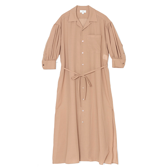 【Chloe】balloon sleeve dress/追跡可能/全国送料無料 BALLOON FRILL SLEEVE DRESS(36 BLACK): BORDERS at BALCONY