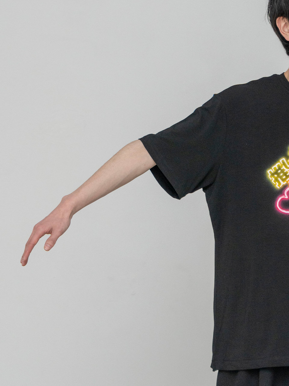 BIG FAN-SERVICE NEON PAINT T-SHIRT-ビッグファンサービス