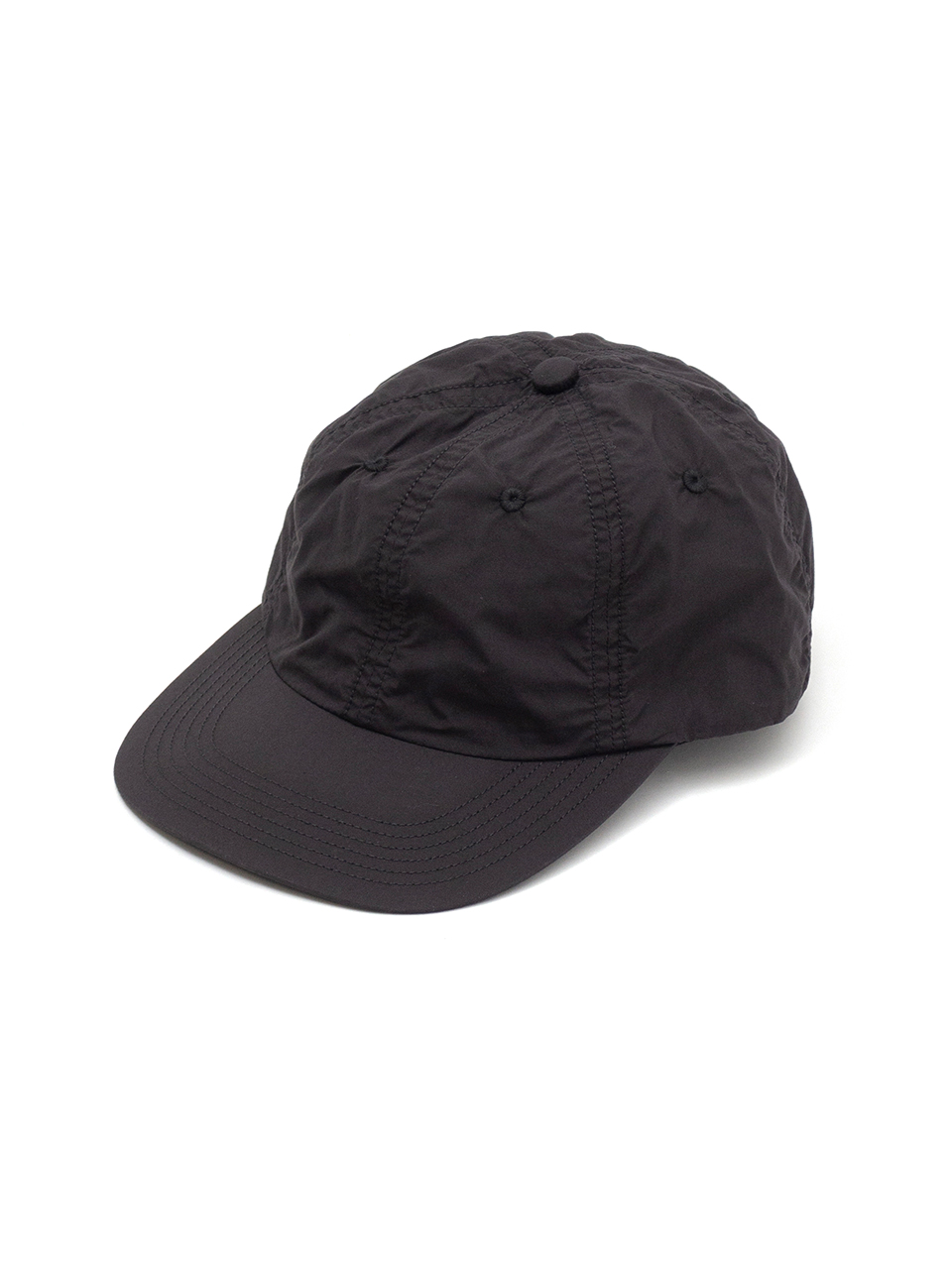 Cotton silk elastic back 6panel cap-コットンシルクイラ