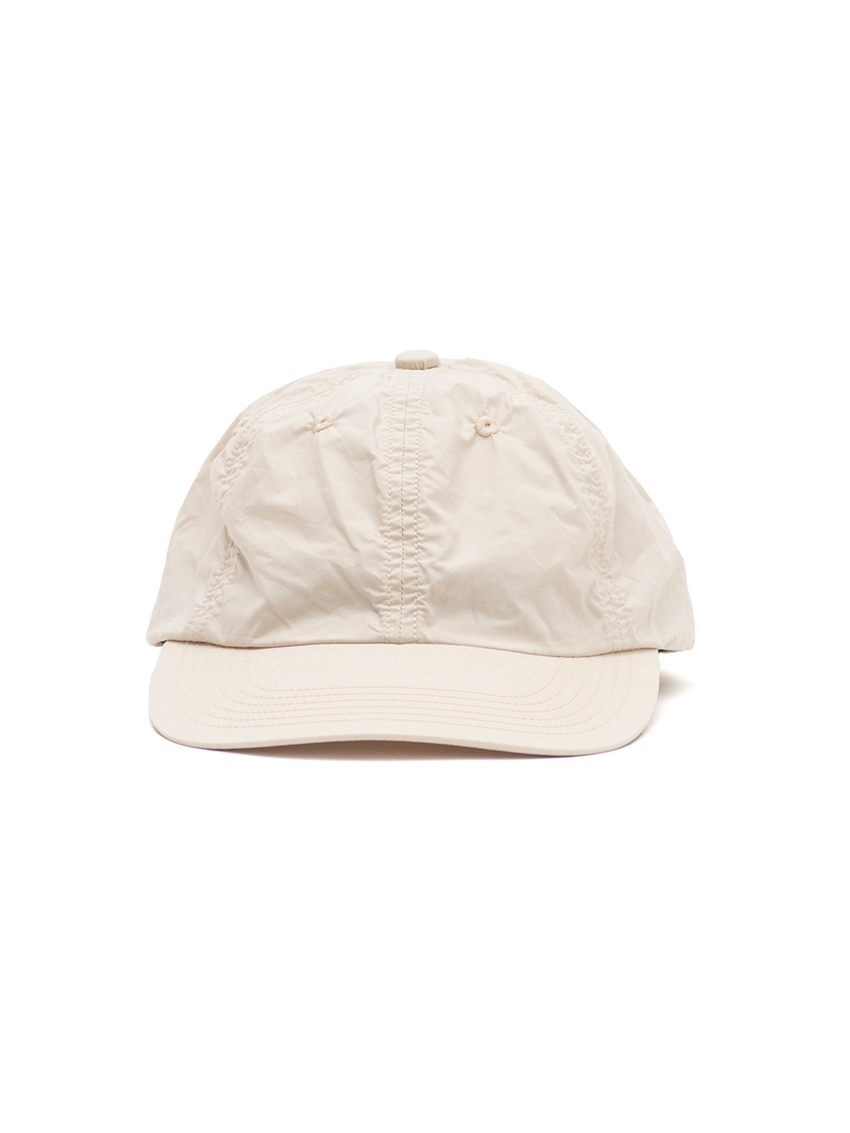 キジマタカユキ エラスティックバック 6パネルキャップ ベージュ KIJIMA TAKAYUKI（キジマタカユキ）】elastic back 6 panel cap