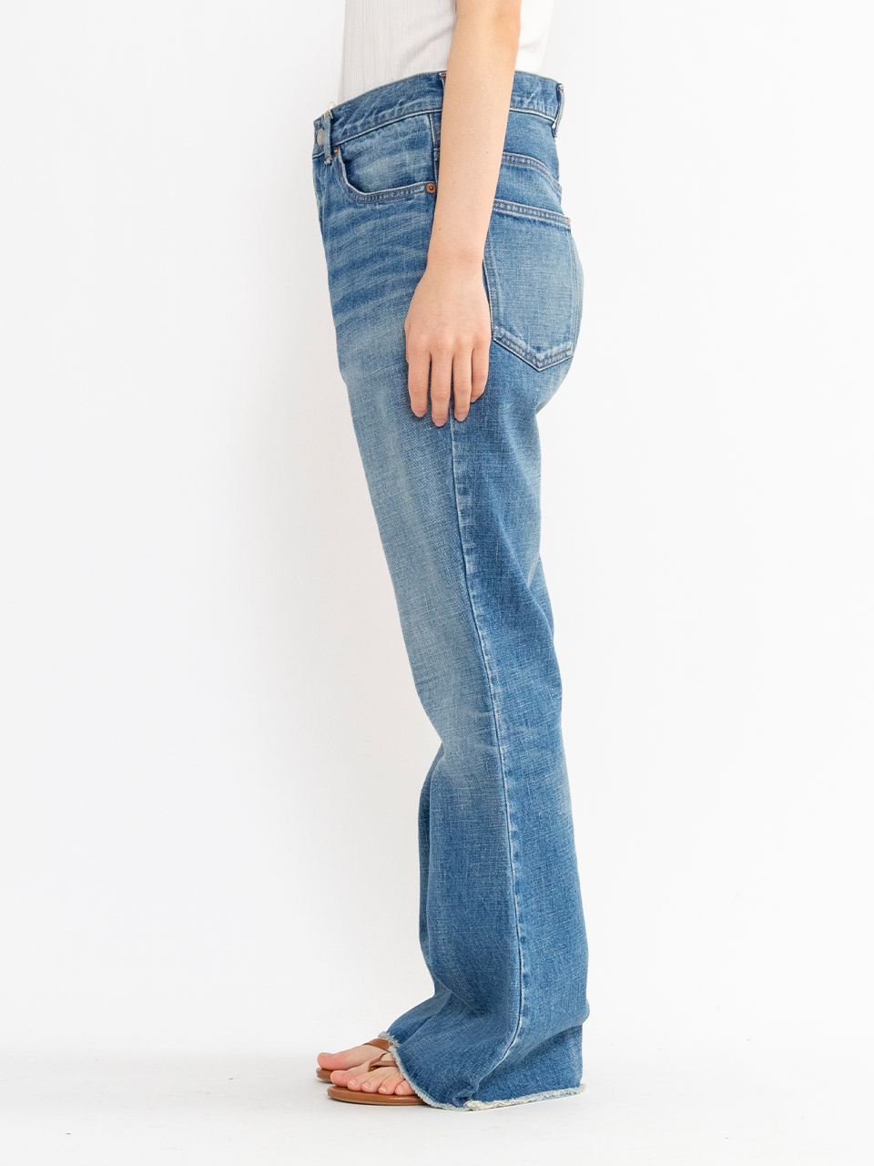 【nowos 】美品 ノーウォス デニムパンツ S NOWOS 「NOWOS」 デニムパンツ S ブルー レディース : ZOZOTOWN