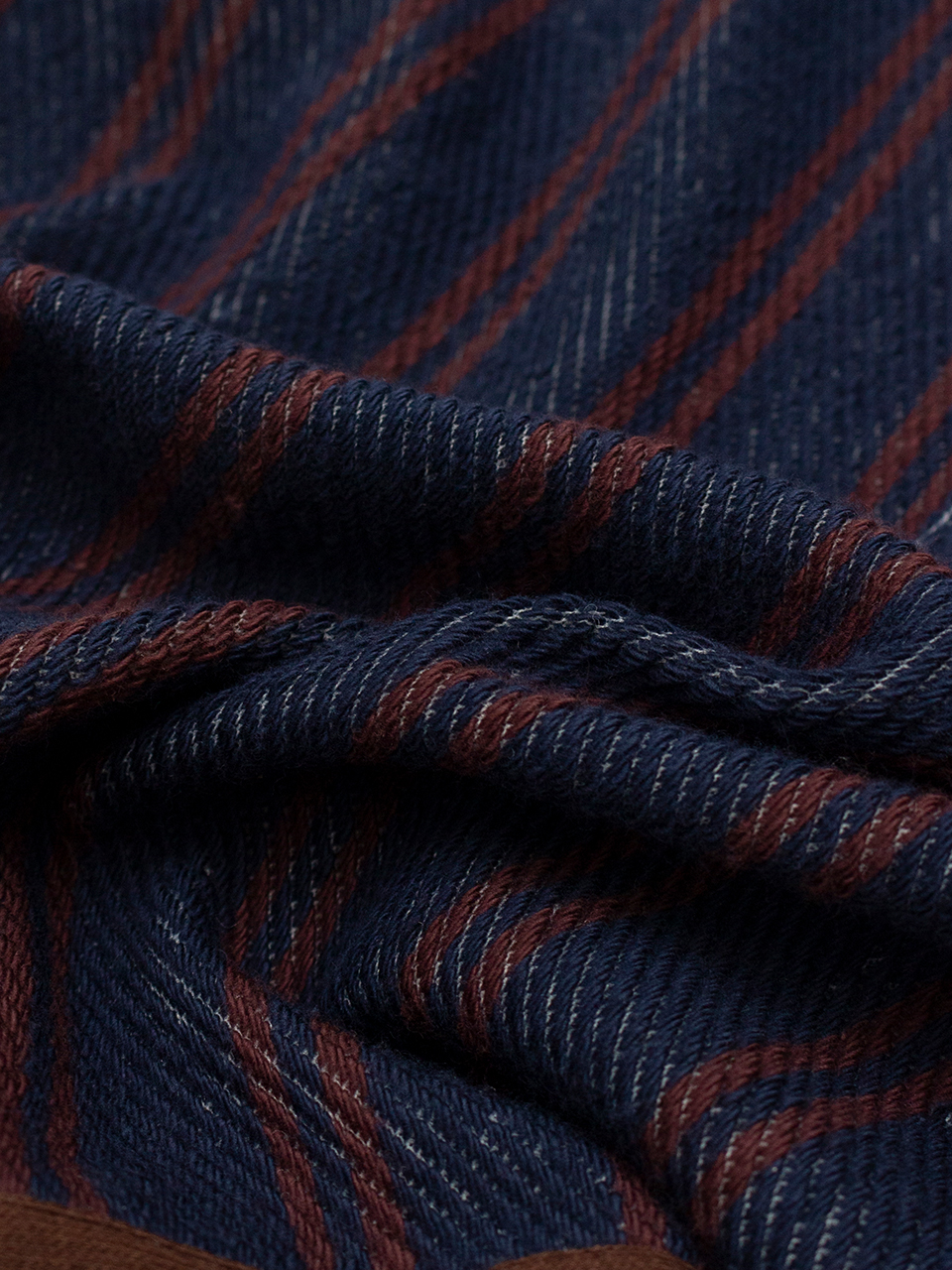 Cotton inray stripe short tops-コットンイナリーストライプ