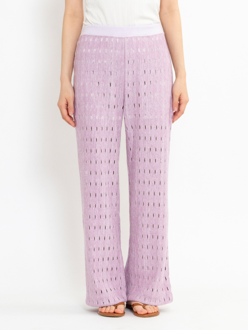 パンツ PHEENY Hole russell wide pants PHEENY / Hole russell wide pants | FLUTTER