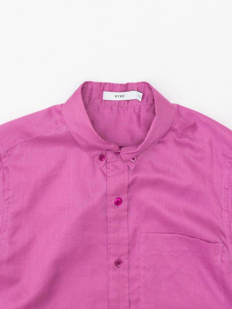 COTTON LAWN SHIRT-コットンローンシャツ-HYKE（ハイク）通販