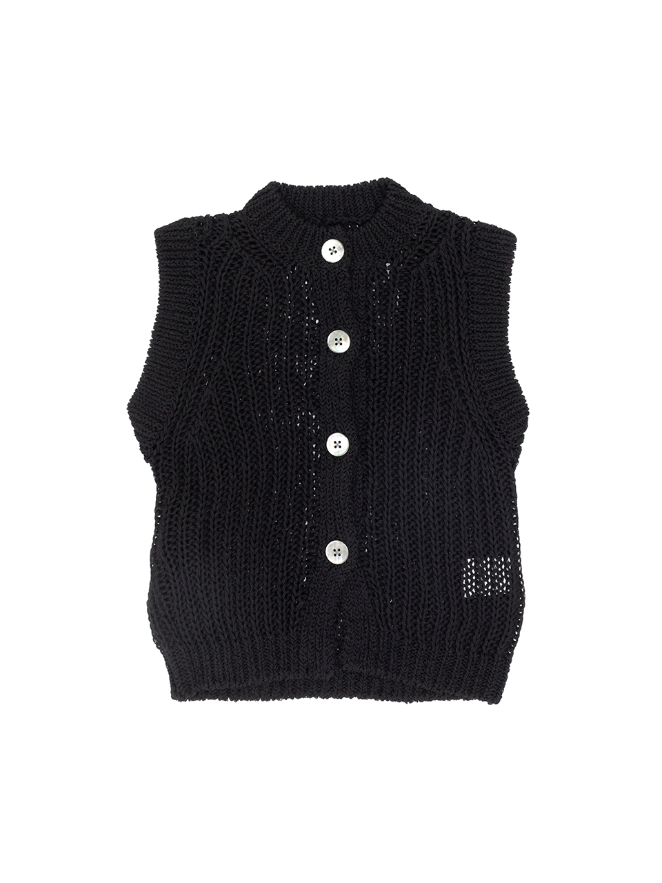 Mesh knit vest-メッシュニットベスト-Ernie Palo（アーニーパロ