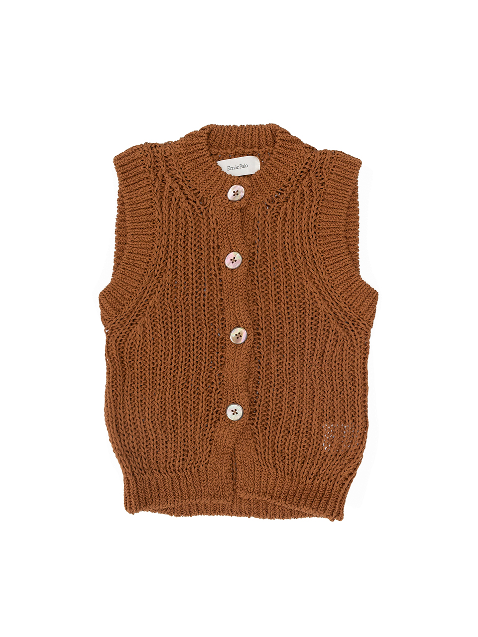 Mesh knit vest-メッシュニットベスト-Ernie Palo(アーニーパロ Mesh knit vest-メッシュニットベスト-Ernie Palo(アーニーパロ
