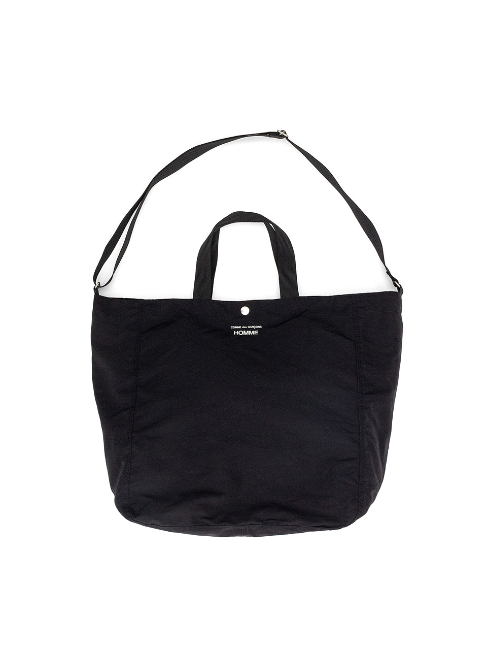 2025新作モデル COMME des ブラック エコバッグ PLUS HOMME GARONS バッグ
