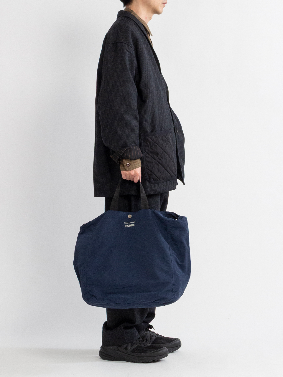 COMME des GARCONS HOMME コットンバック COMME des GARCONS HOMME コムデギャルソンオム 綿ナイロン