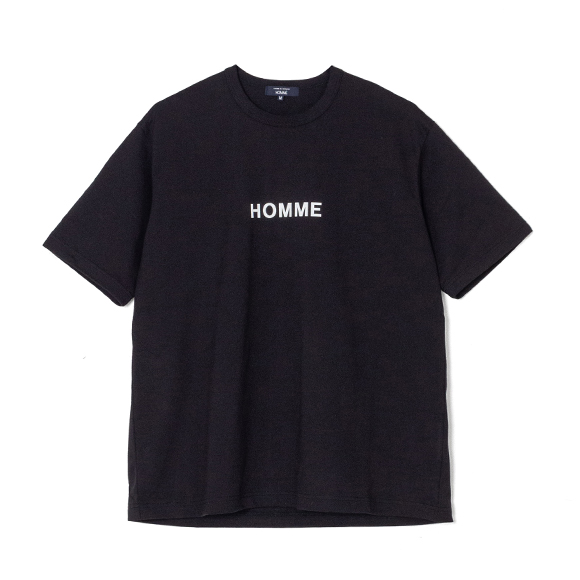 Cotton jersey logo print T-shirt-コットンジャージーロゴ Cotton jersey logo print T-shirt-コットンジャージーロゴ