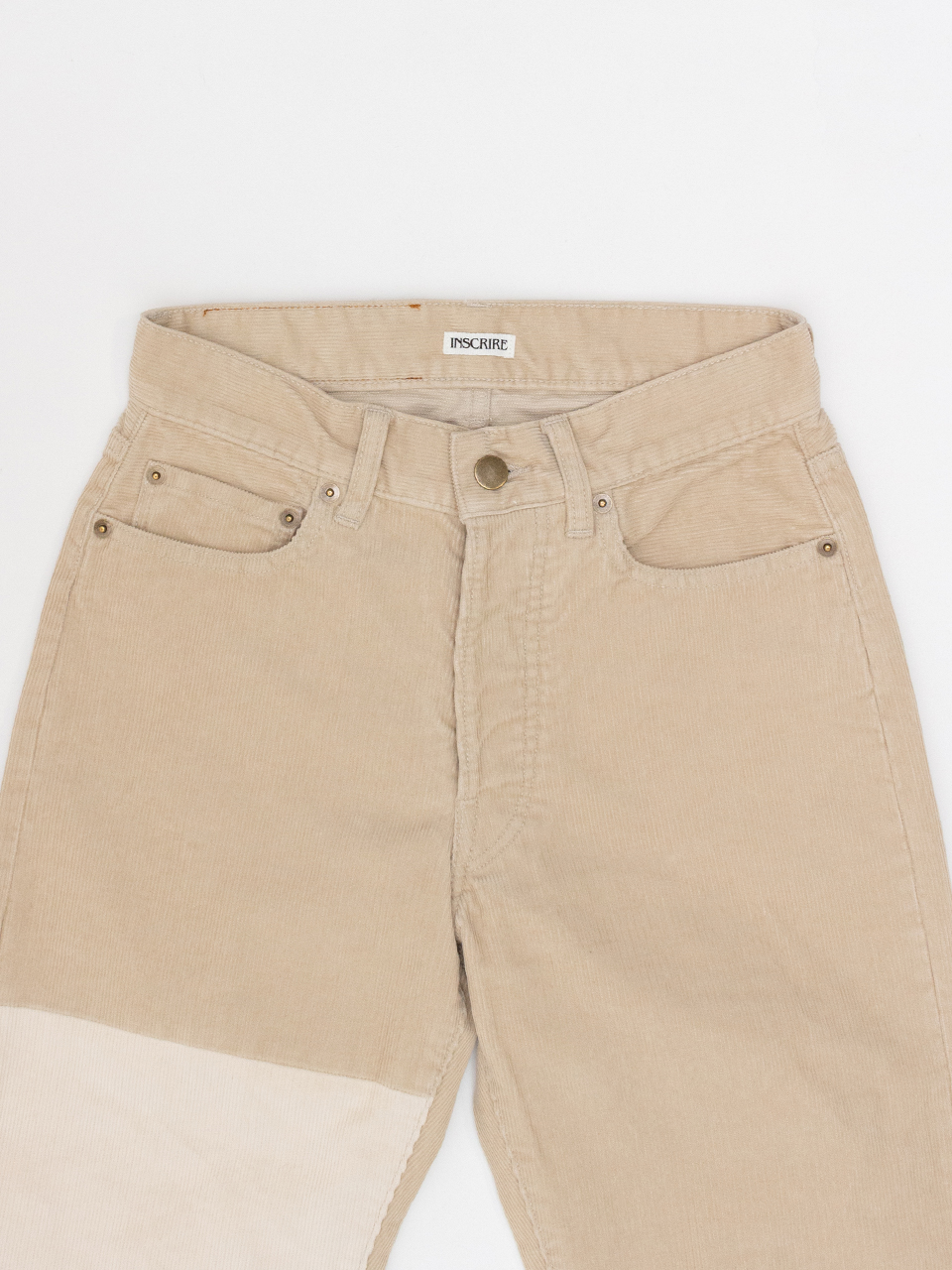 Corduroy patch straight-コーデュロイパッチストレート Corduroy patch straight-コーデュロイパッチストレート
