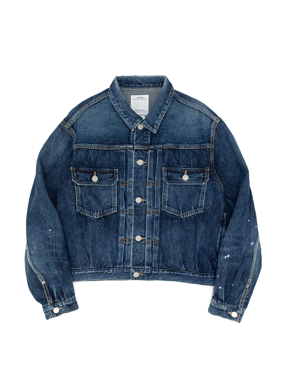 VISVIM ビズビム 0118205006005 SS 101 JUMBO DAMAGED ダメージ