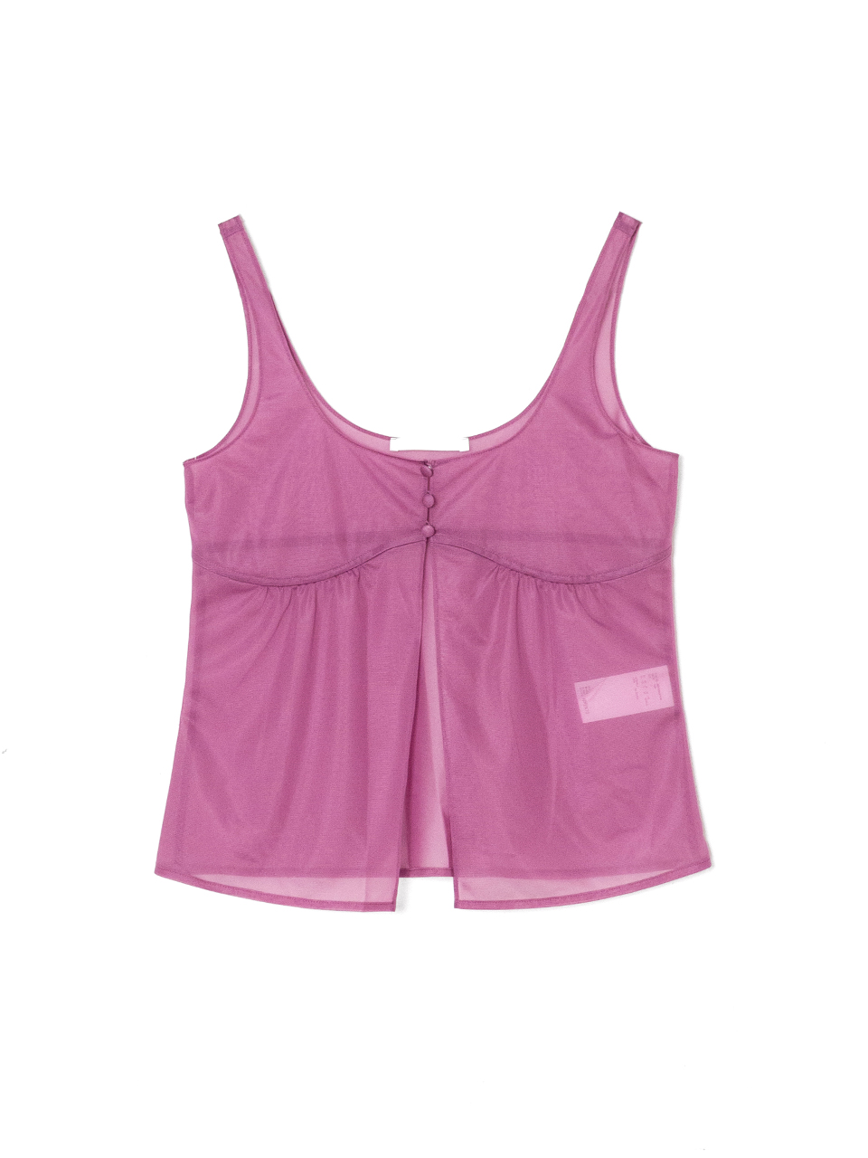 無料配送 ◆ AMOMENTO ◆ Sheer Bra Top AMOMENTO Sheer Bra Top - Brown – Goodhood