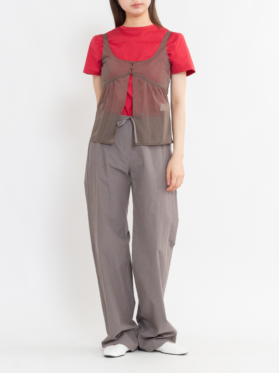 SHEER BRA TOP-シアーベアトップ-AMOMENTO（アモーメント）通販