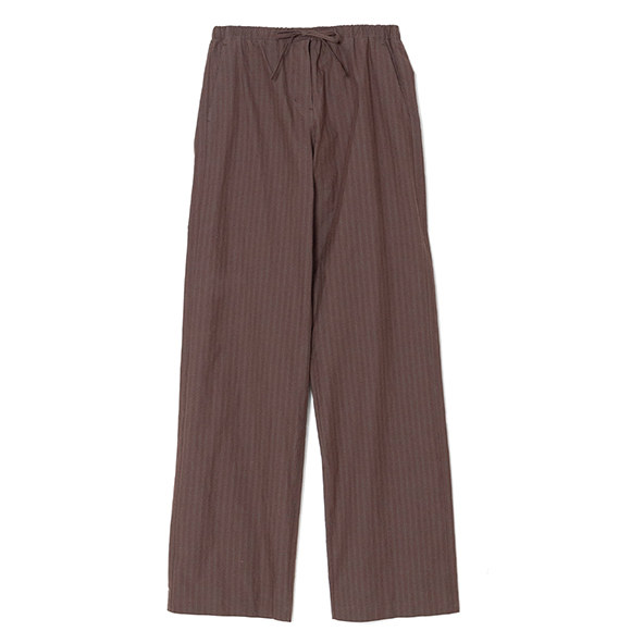STRIPE BANDING PANTS-ストライプブリングパンツ-AMOMENTO（ア
