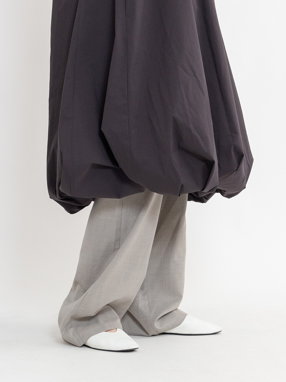 AMOMENTO ♥ cotton volume shirring dress /追跡付 AMOMENTO JP