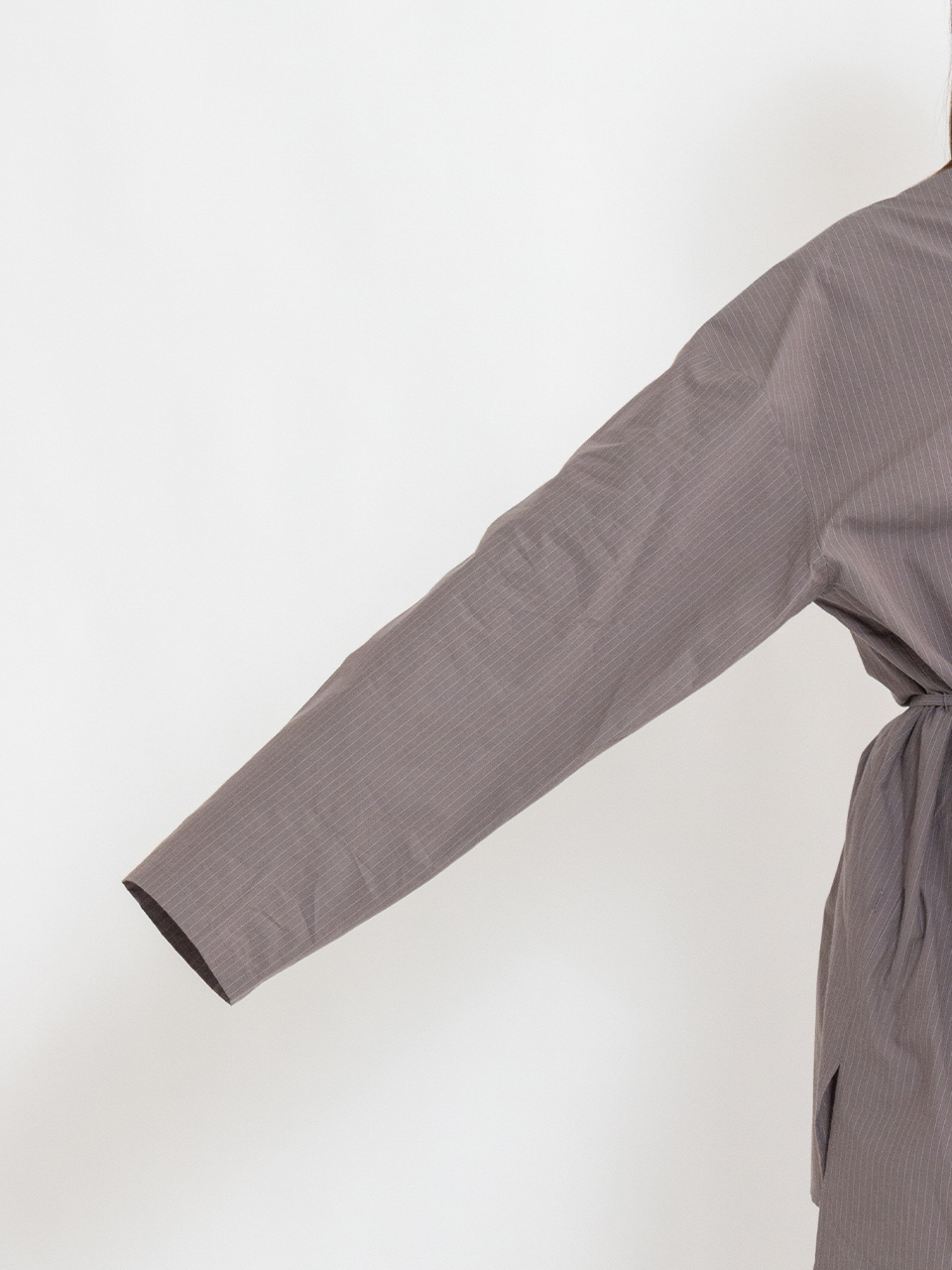 STRIPE SHIRTS DRESS-ストライプシャツドレス-AMOMENTO（ア