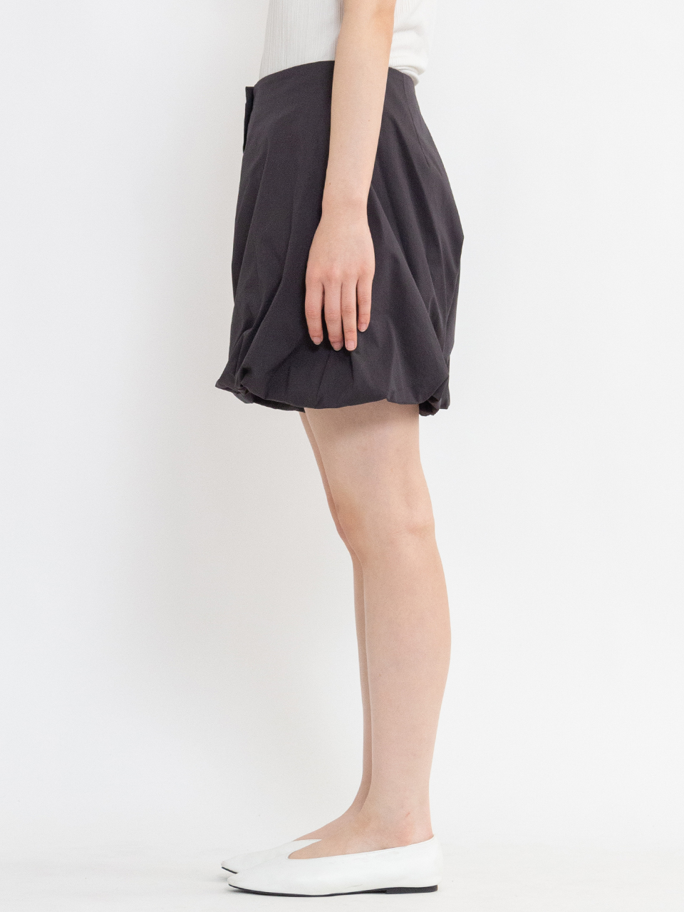 ☆韓国人気☆コットンボリュームシャーリングショーツ/AMOMENTO COTTON VOLUME SHIRRING SHORTS-コットンボリュームシャーリング