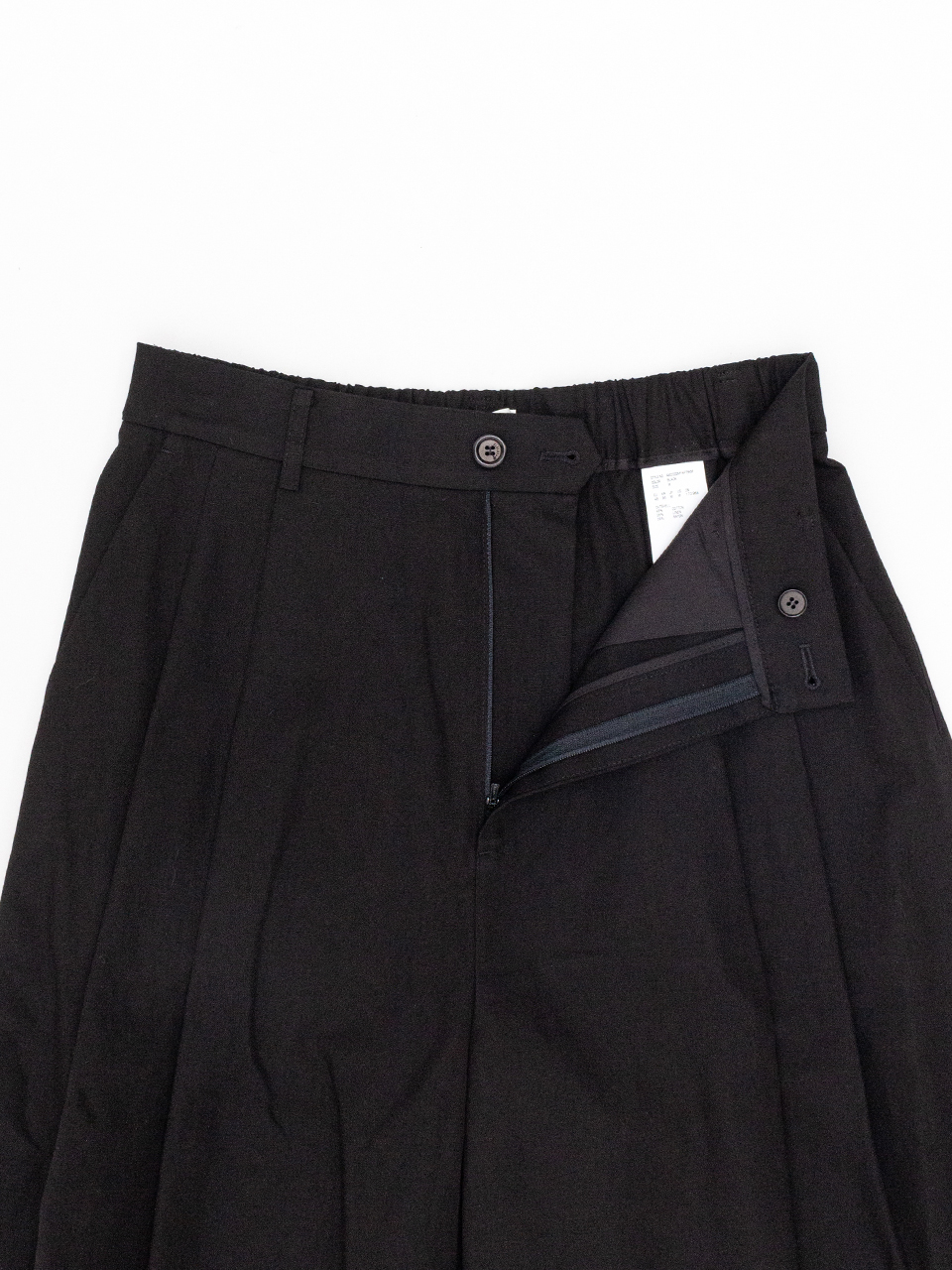 WIDE BERMUDA PANTS-ワイドバミューダパンツ-AMOMENTO（ア