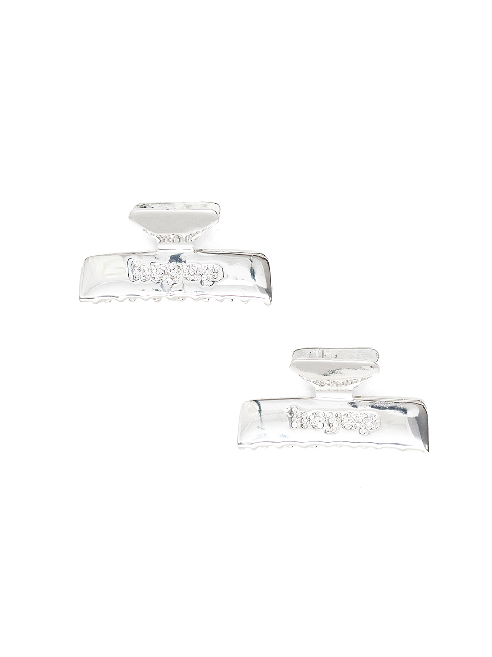 ロゴ ペアピン ペアクリップ miu MIUMIU ミュウミュウ ヘアピン 5IF147 2F6T レディース ロゴ ヘア