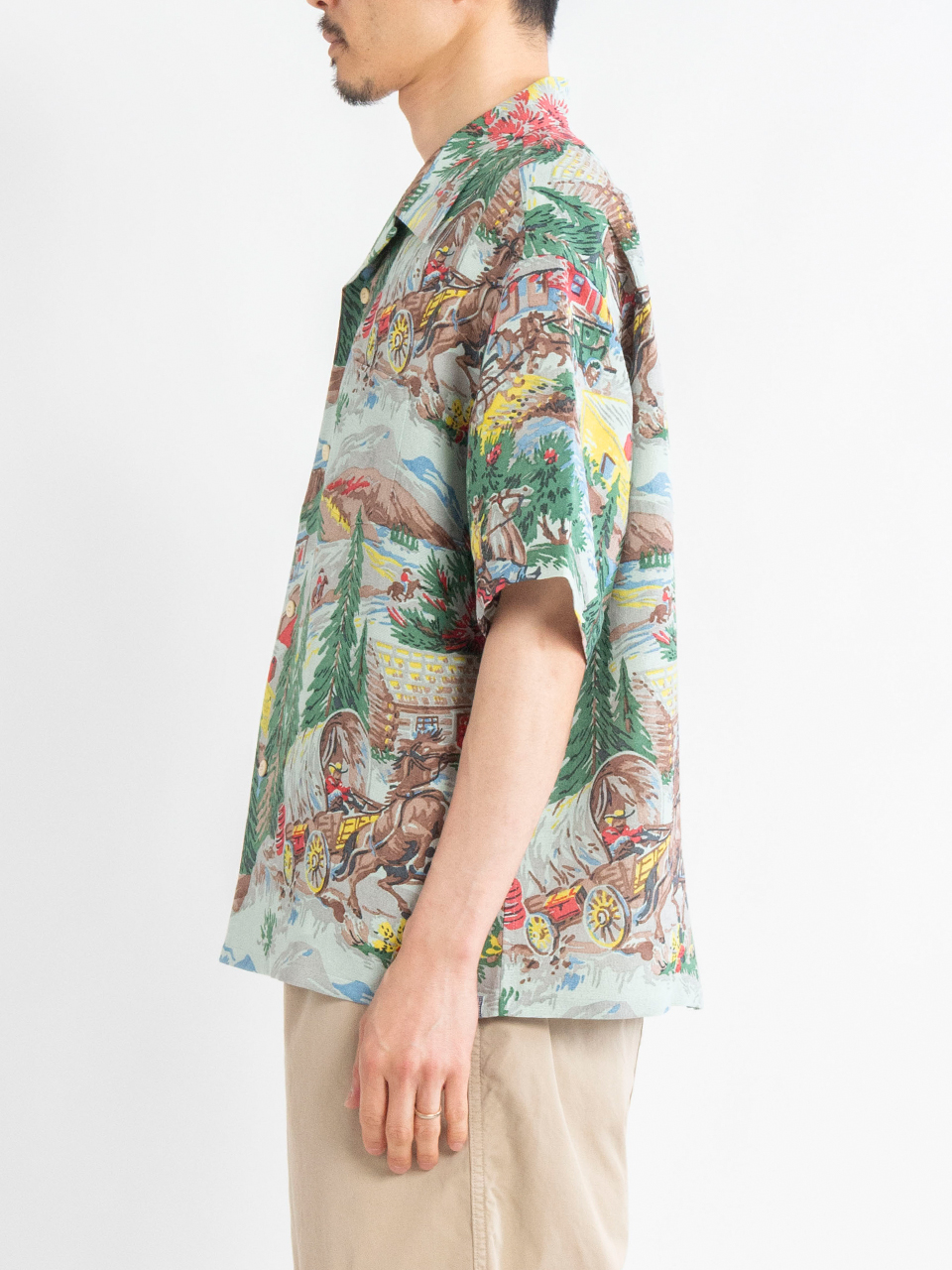 VISVIM CROSBY SHIRT アロハ Lサイズ VISVIM CROSBY SHIRT アロハ Lサイズ