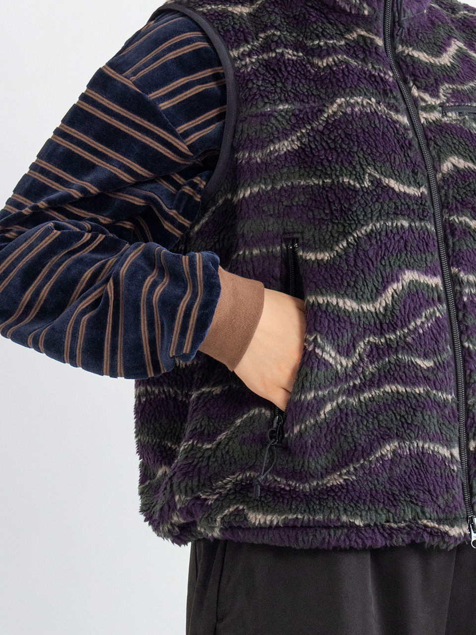 Wave boa vest-ウェーブボアベスト-PHEENY（フィーニー）通販| st company