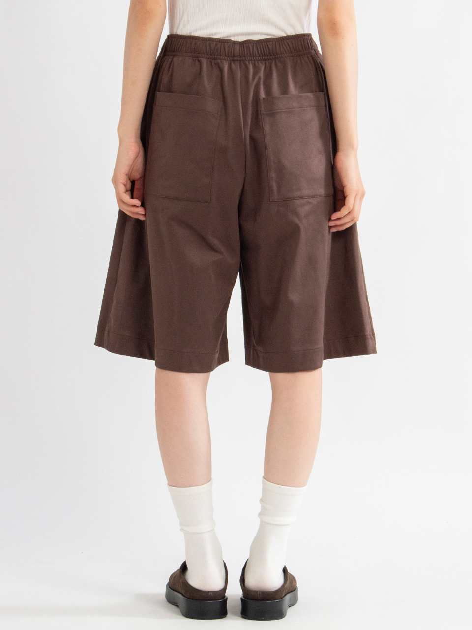 新品未使用　ＰＨＥＥＮＹ フィーニー　スウェット　ハーフパンツ Fine suede wide half pants-ファインスエードワイドハーフ