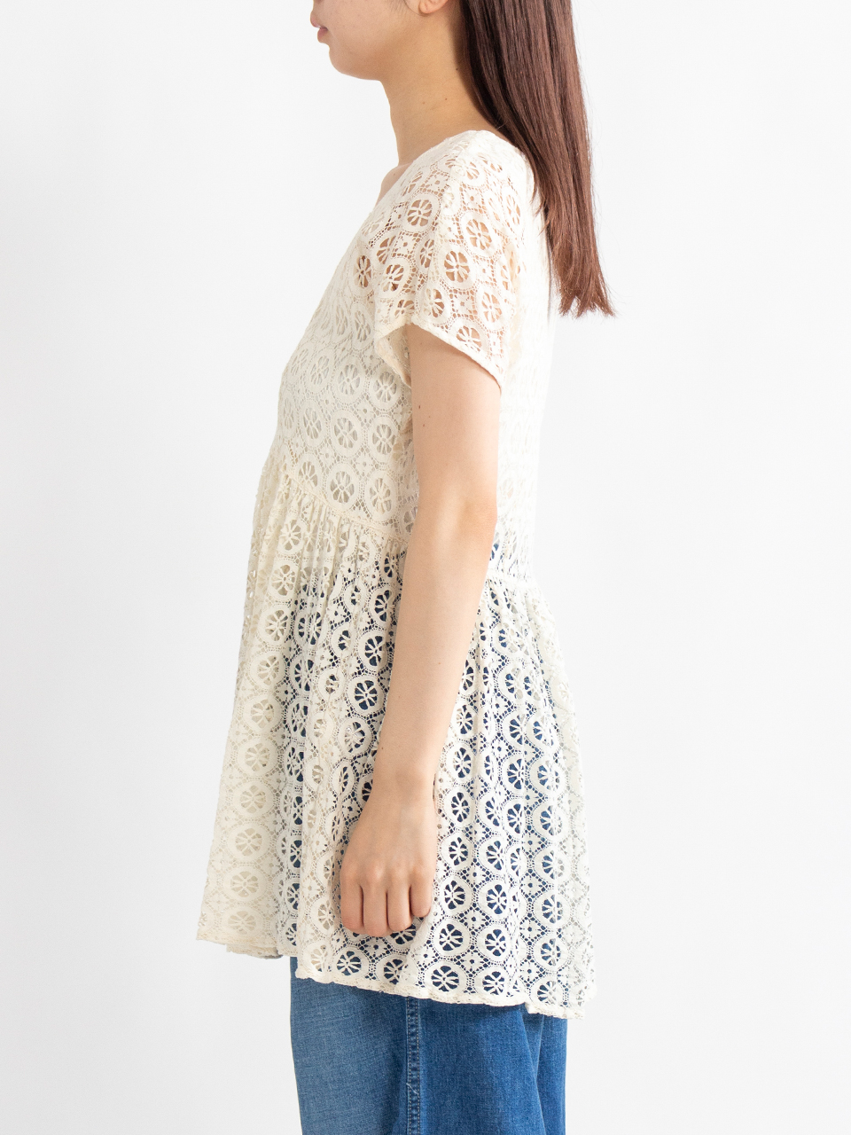 Lace blouse-レースブラウス-nowos（ノーウォス）通販| st company