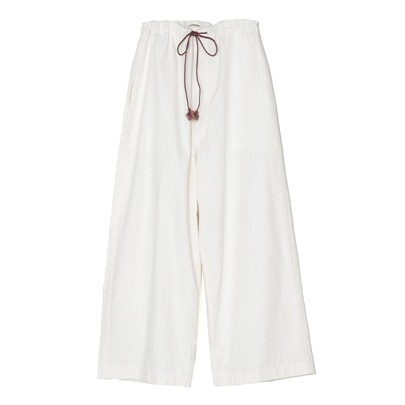 White pants-ホワイトパンツ-nowos（ノーウォス）通販| st company
