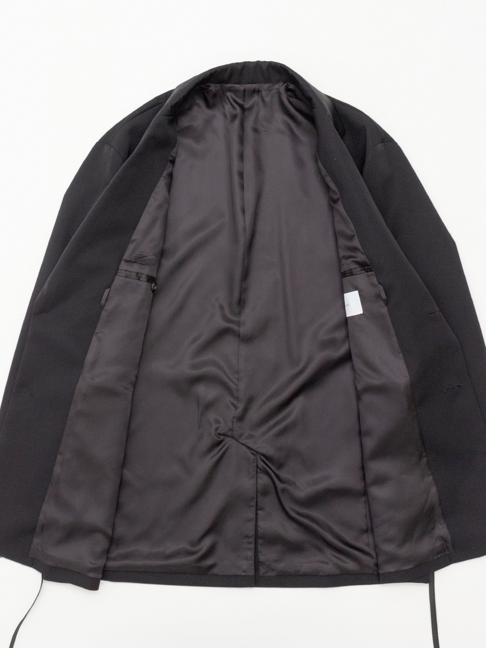 OVERSIZED SINGLE BREASTED LONG JACKET-オーバーサイズシングルブレス