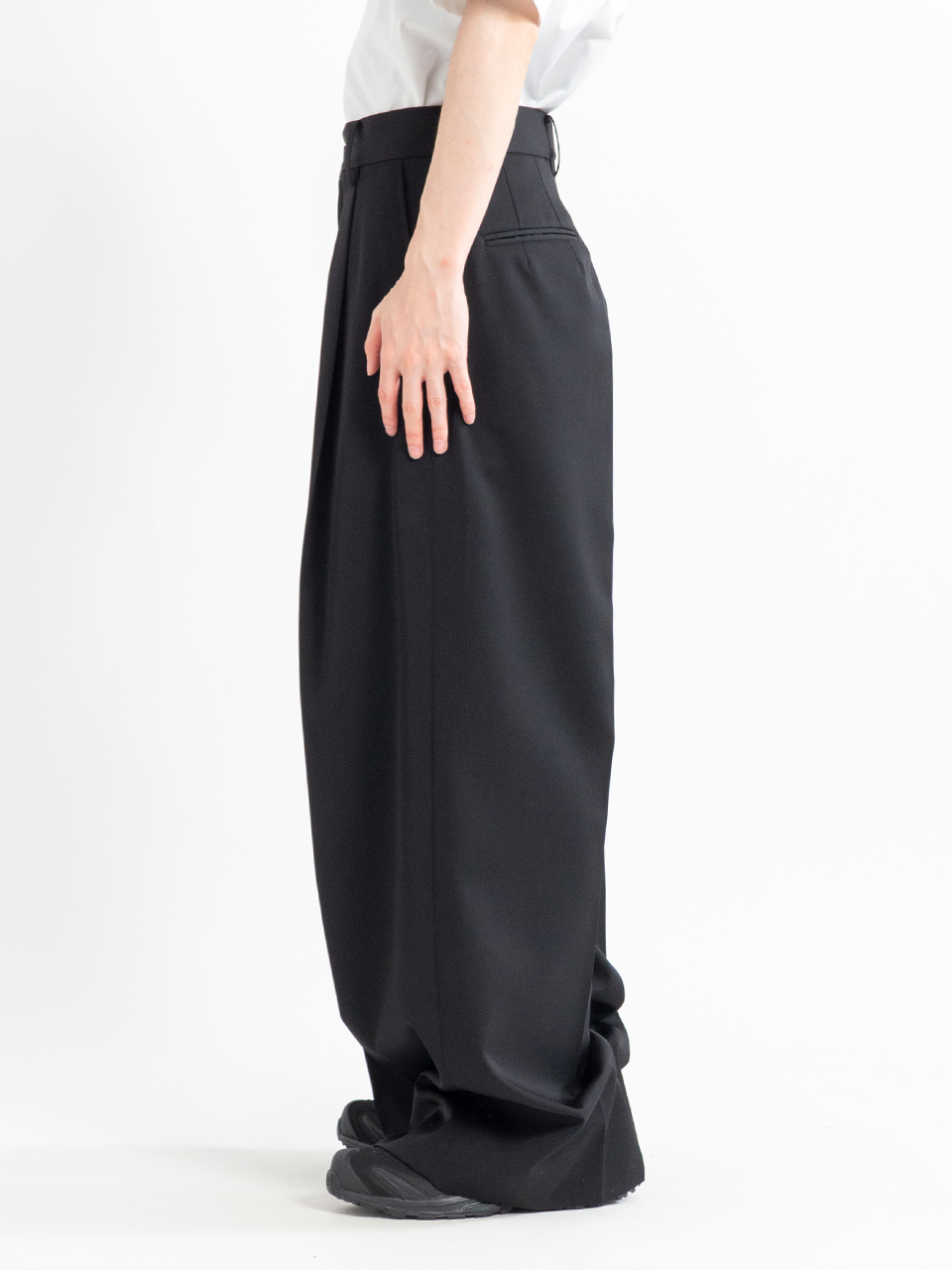 EXTRA WIDE TROUSERS-エクストラワイドトラウザー-ssstein