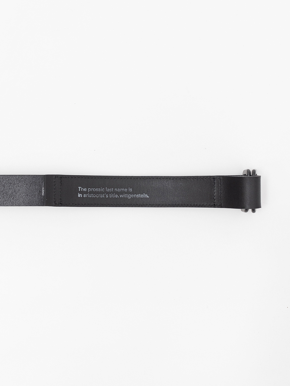 LEATHER BELT (RECTANGLE BUCKLES)-レザーベルト(レクタングル