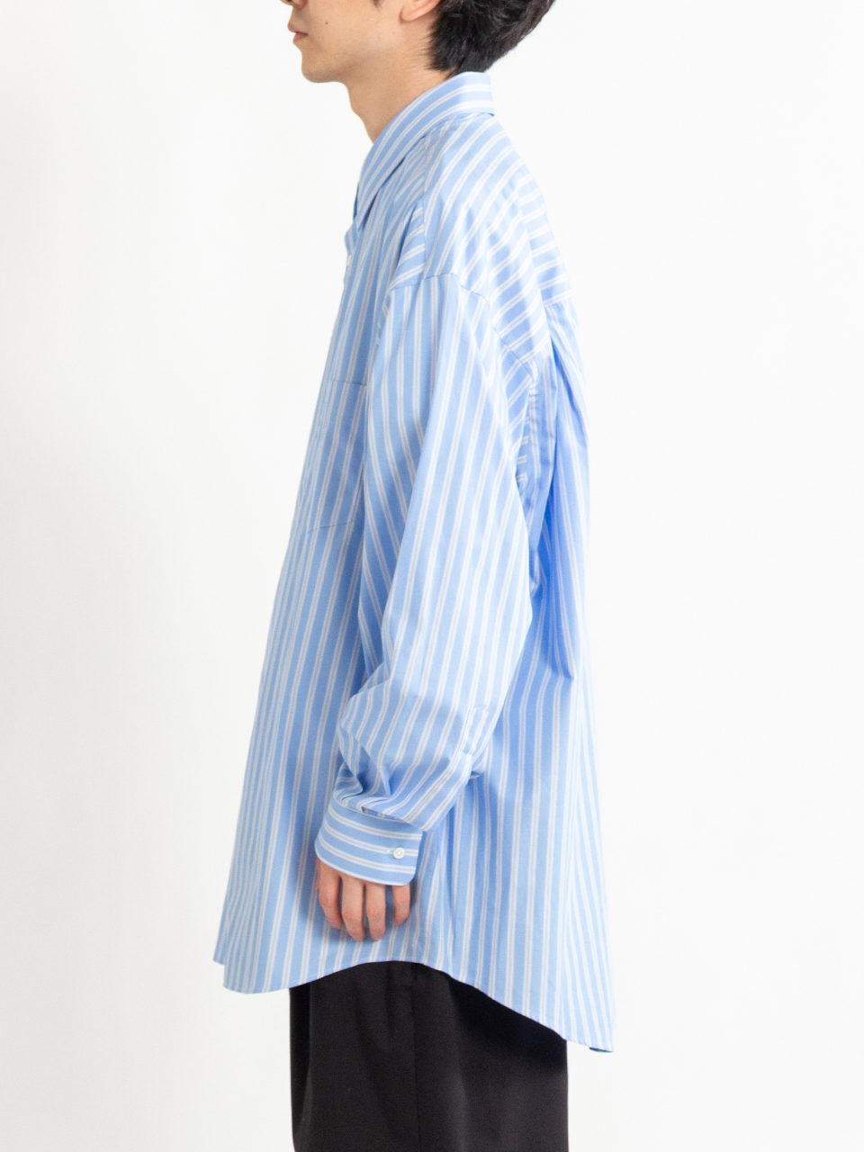 SIDOGRAS L/S Oversized Regular Collar Shirt-シドグラスL/S