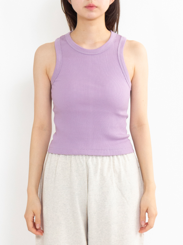 CROPPED TANK TOP-クロップドタンクトップ-HYKE（ハイク）通販