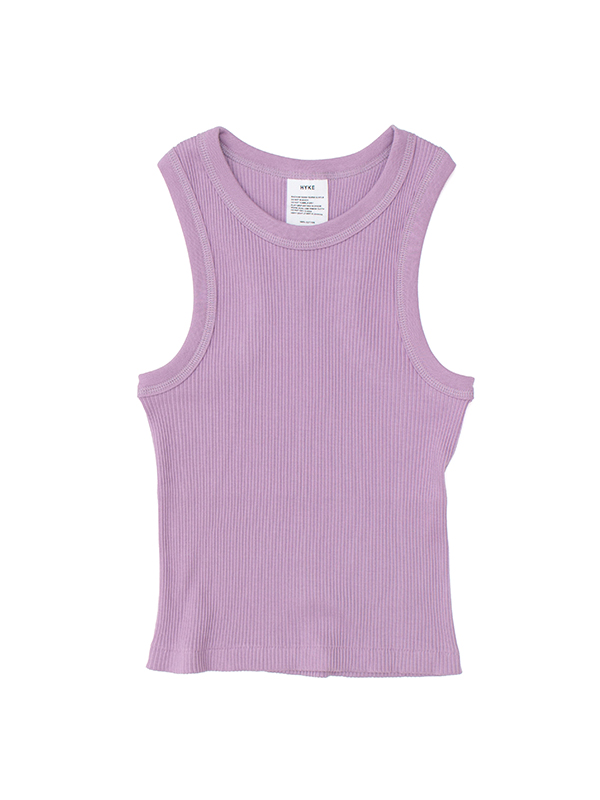 CROPPED TANK TOP-クロップドタンクトップ-HYKE（ハイク）通販