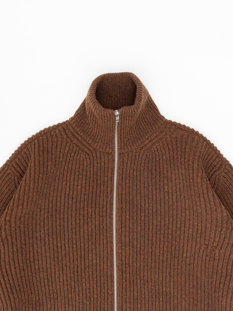 ELLIE ドライバーズニット SERACE セーター ニット 「SERACE」2way loose zip drivers knit