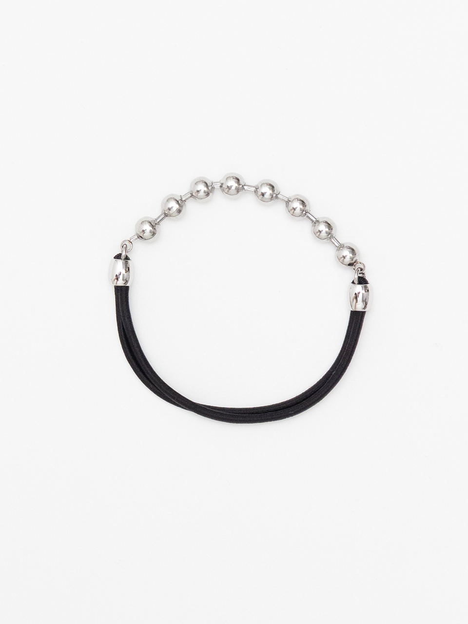 Ball chain ＆ metal hair ties 3-piece set-ボールチェーン