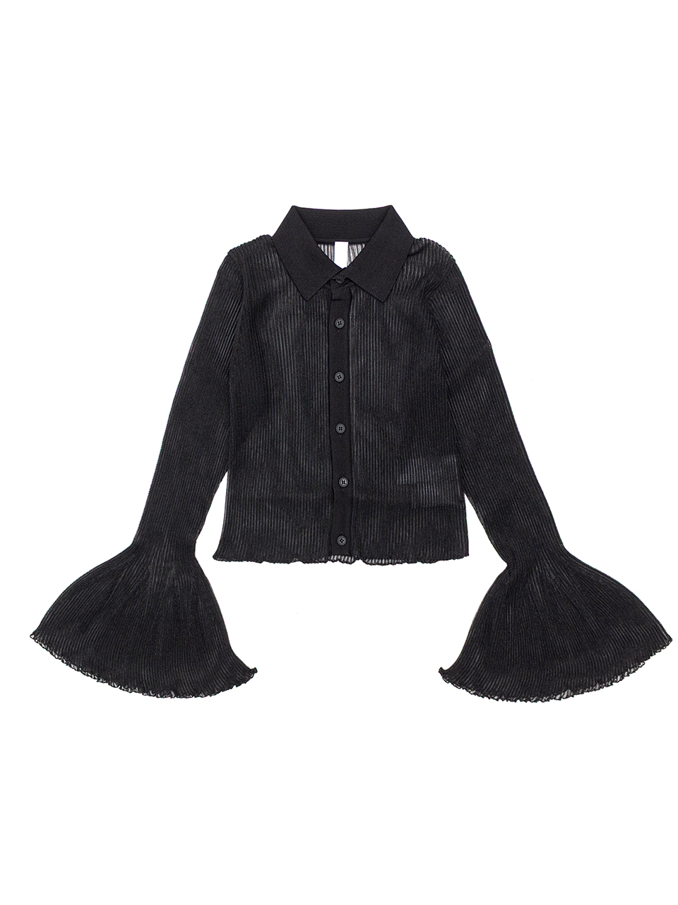 CFCL HYPHA LUCENT BELL SLEEVE カーディガン HYPHA LUCENT BELL SLEEVE