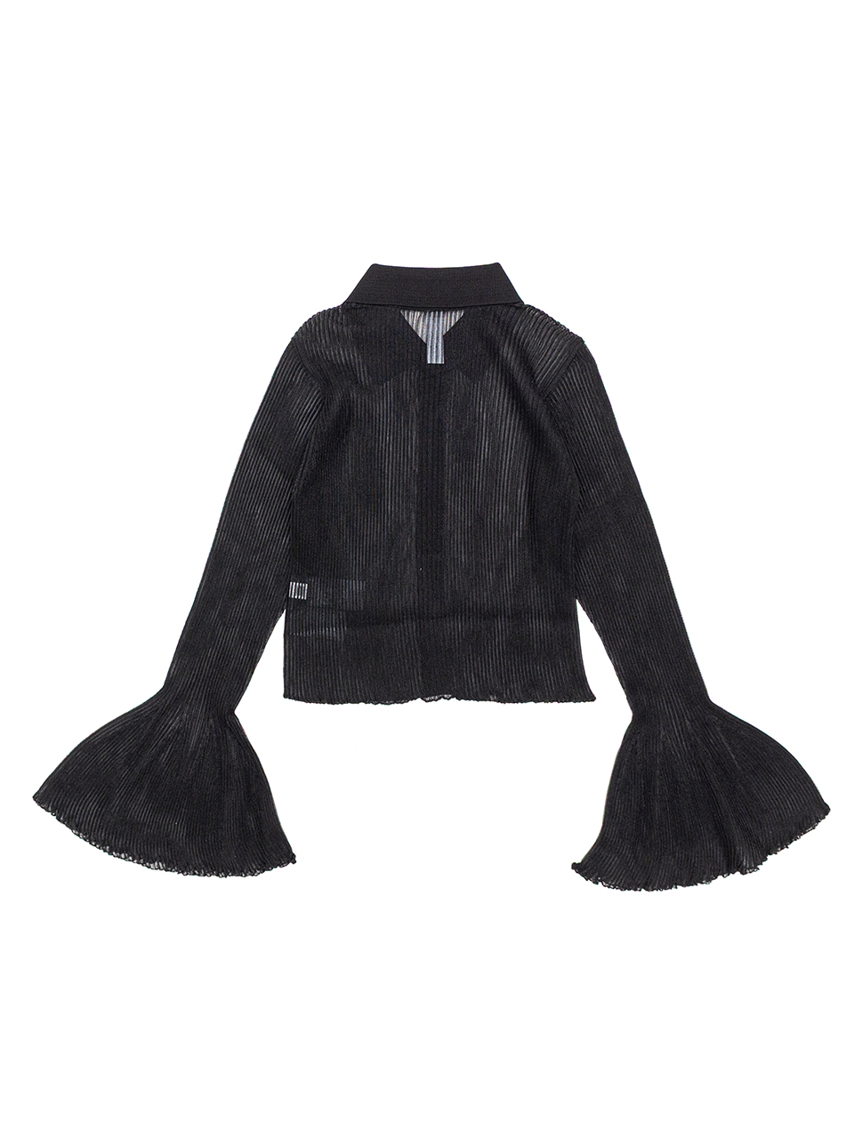 HYPHA LUCENT GLITTER-SHIRT CARDIGAN-ハイファルセント